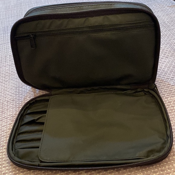 Dior Backstage Double Zip Cosmetic Bag pink Logo - Picture 6 of 8